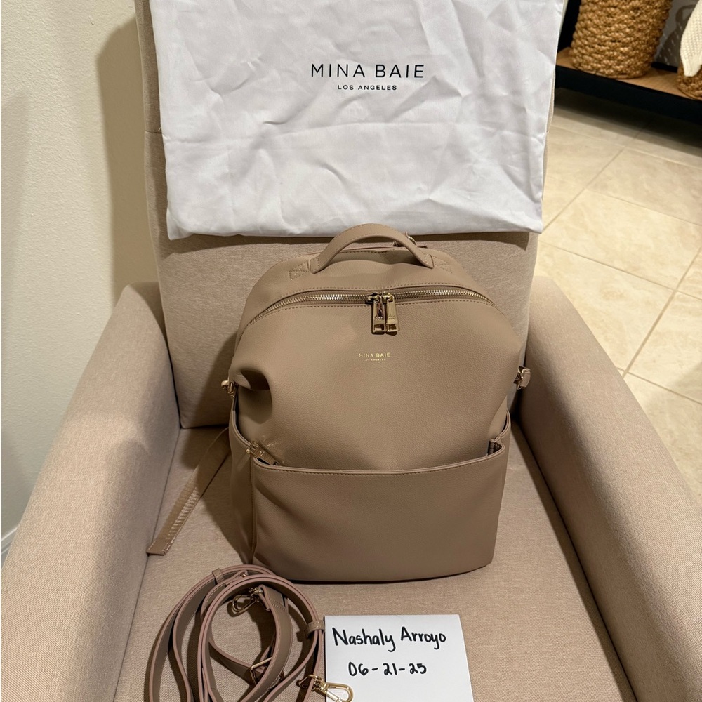 Mina Baie Stevie Backpack with Paisley Padded Straps